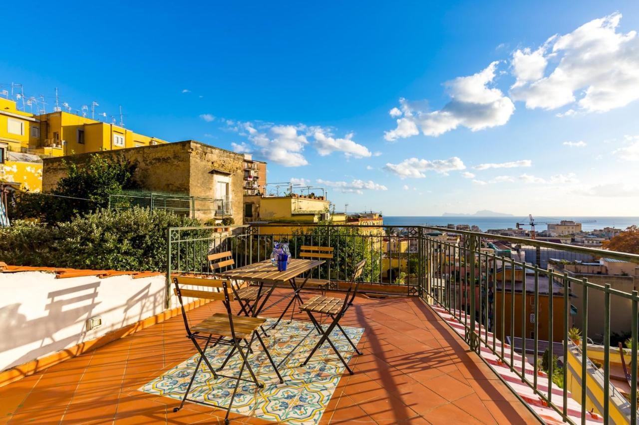 Villa Paola - Hidden Panoramic Garden And Terraces By Napoliapartments Luaran gambar
