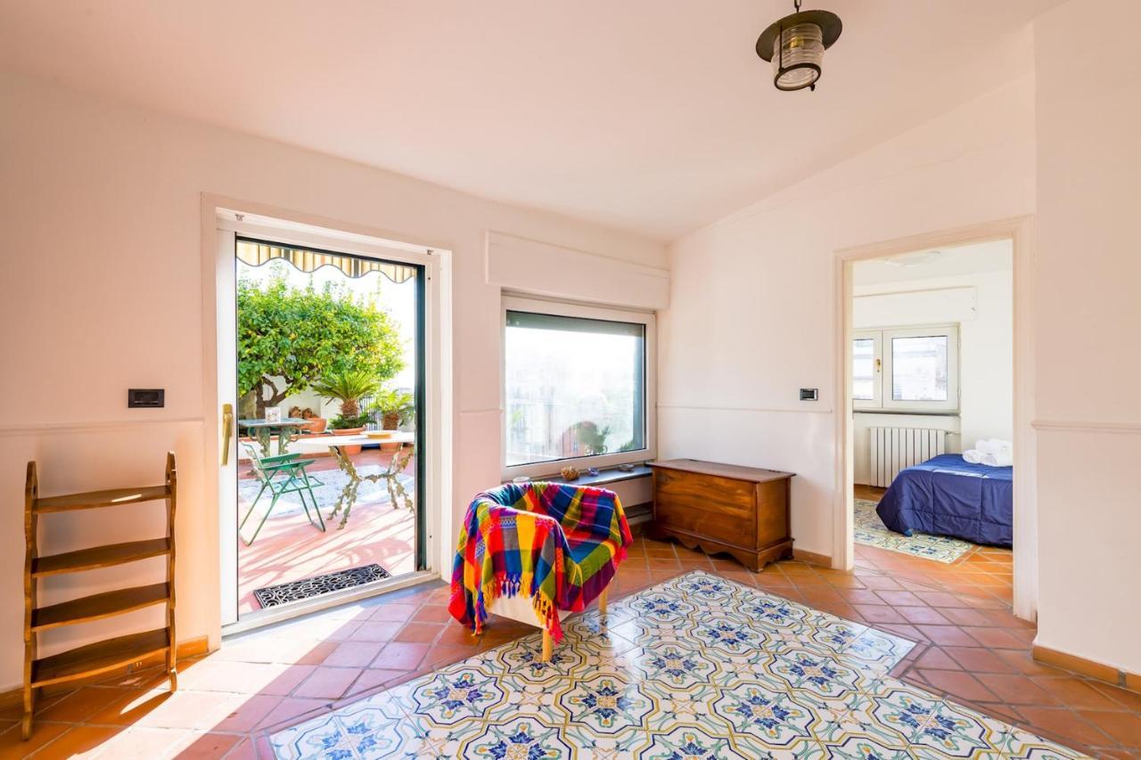 Villa Paola - Hidden Panoramic Garden And Terraces By Napoliapartments Luaran gambar