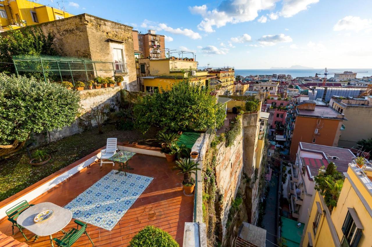 Villa Paola - Hidden Panoramic Garden And Terraces By Napoliapartments Luaran gambar