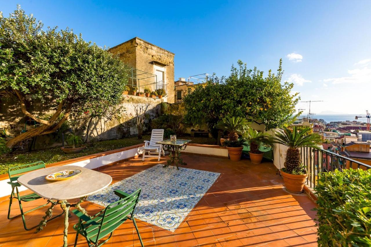 Villa Paola - Hidden Panoramic Garden And Terraces By Napoliapartments Luaran gambar