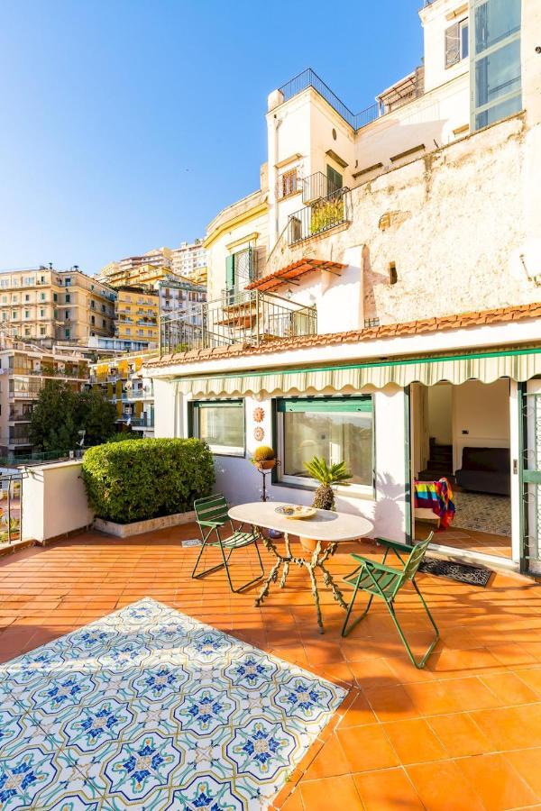 Villa Paola - Hidden Panoramic Garden And Terraces By Napoliapartments Luaran gambar