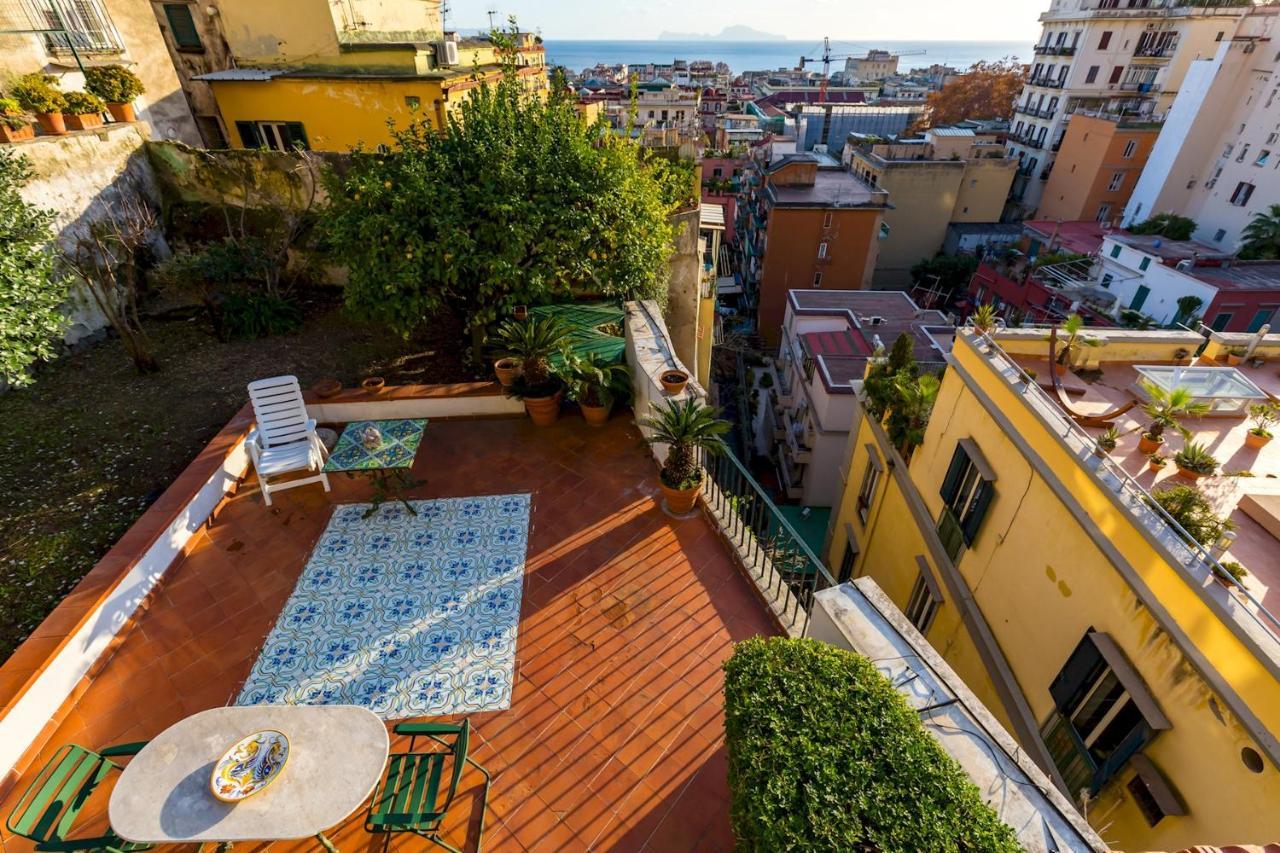 Villa Paola - Hidden Panoramic Garden And Terraces By Napoliapartments Luaran gambar