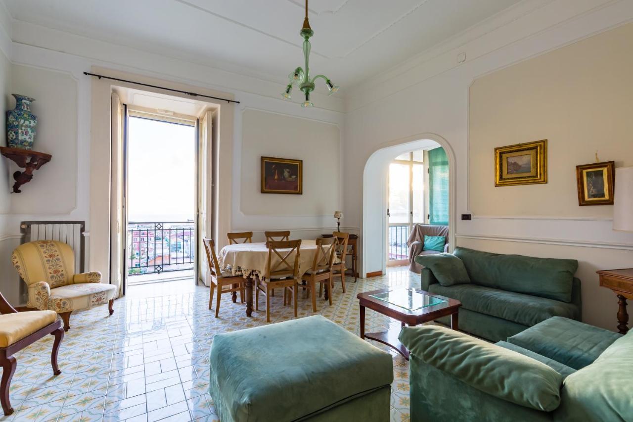 Villa Paola - Hidden Panoramic Garden And Terraces By Napoliapartments Luaran gambar